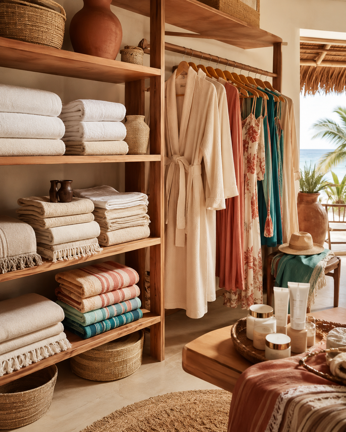 Peignoirs et linge