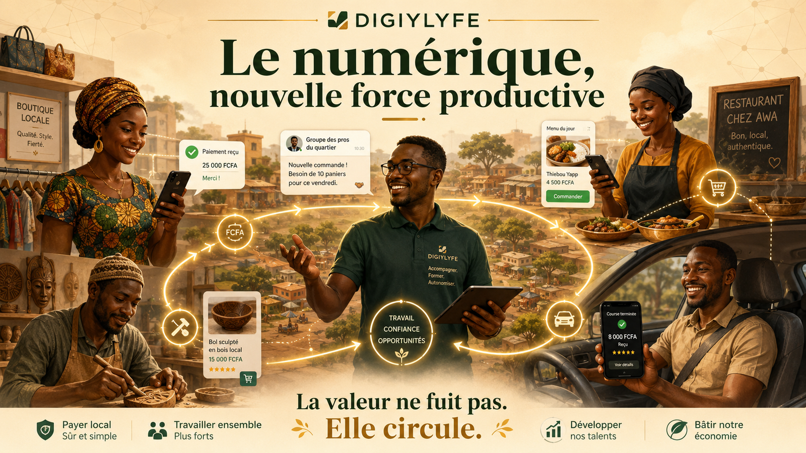 L'économie numérique au cœur du local — DIGIYLYFE