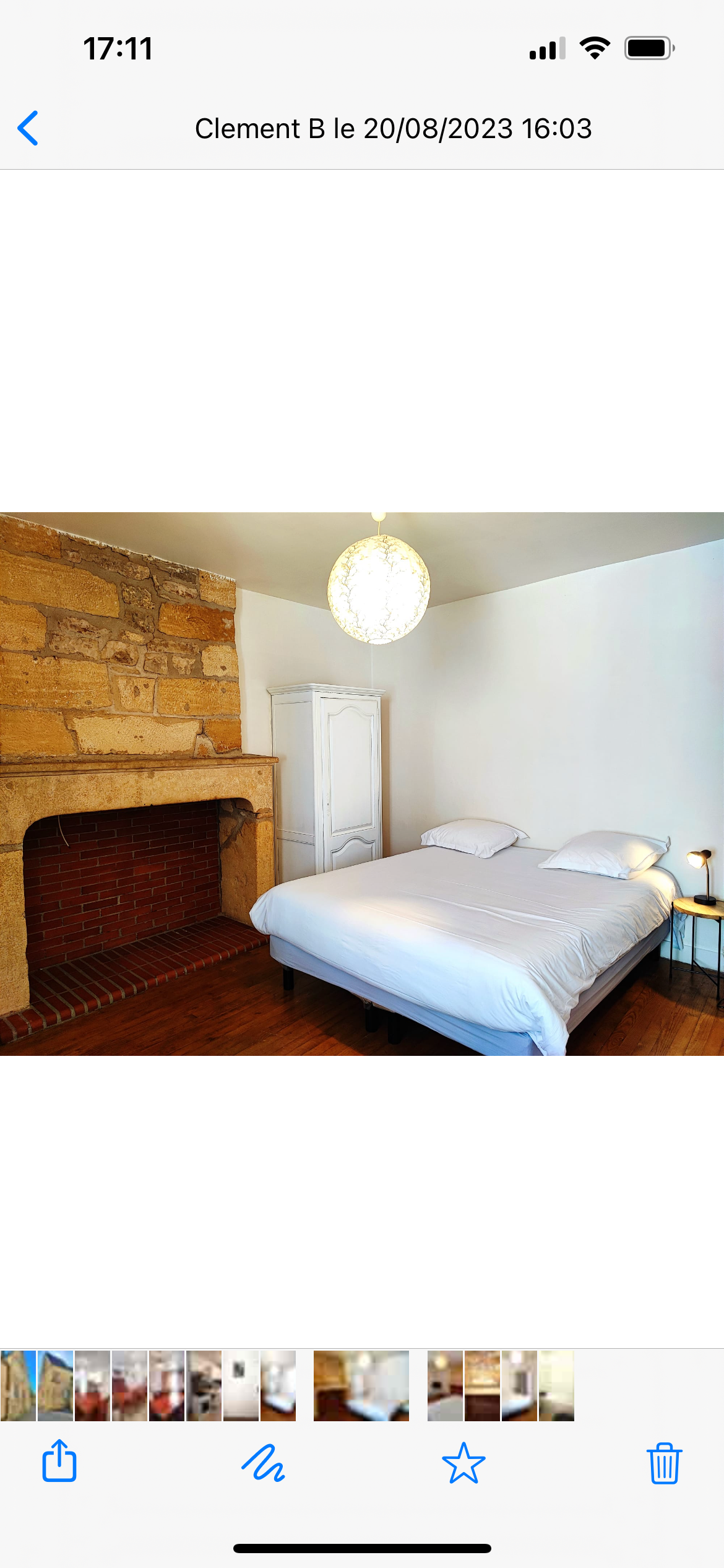 Deuxième vue de la chambre de SARLAT CHEZ BAPTISTE