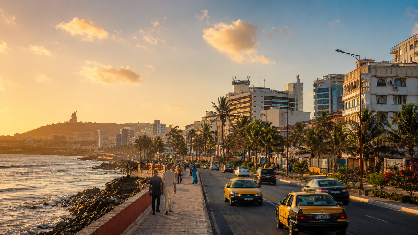 Dakar · Corniche et ville